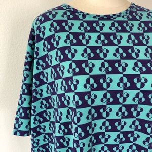 LULAROE DISNEY IRMA MINNIE MOUSE CHECKERED SMALL